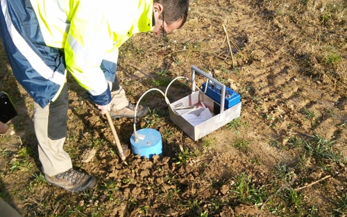 3-axis seismograph LE3D/5sec for H/V method